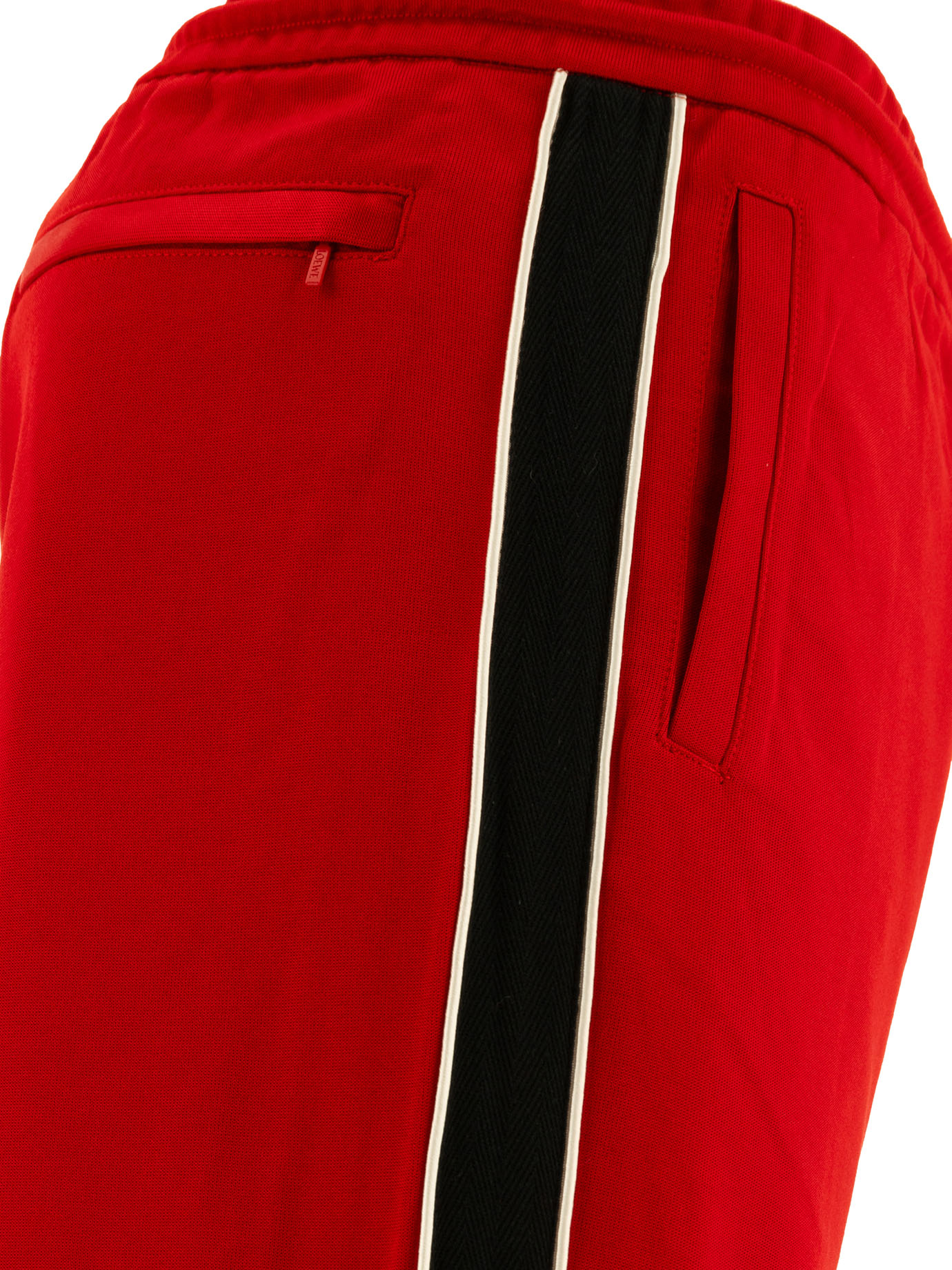 LOEWE Red Tracksuit trousers in technical jersey